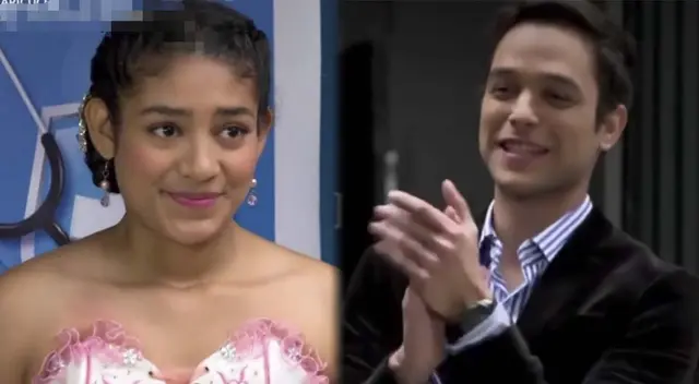 Cristóbal se muestra emocionado en la premiación de July. Cristóbal se muestra emocionado en la premiación de July.