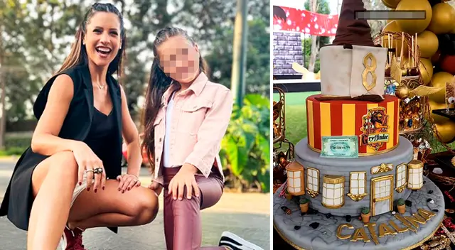 María Pía Copello celebra cumpleaños de su hija.