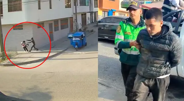 Jorge Luis Barboza Niño asaltó a escolar en el cruce de las calles Tocache con Condorhuasi, en Mangomarca.