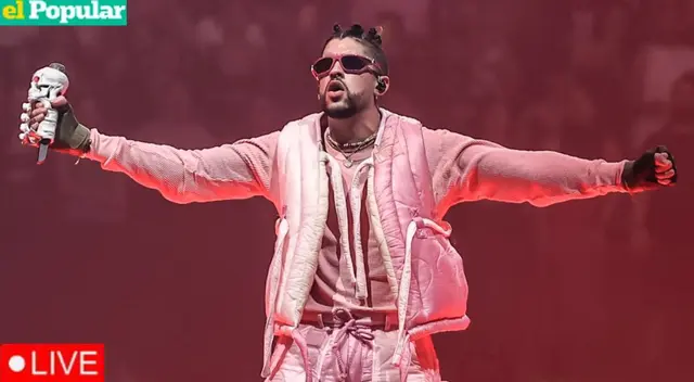 Bad Bunny en Lima este 14 de noviembre.
