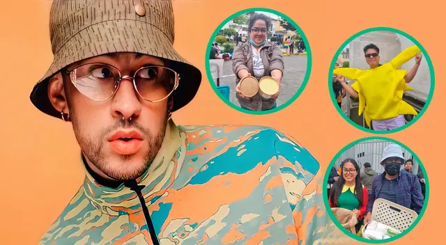 Bad Bunny en Lima: Emprendimientos DAN LA HORA a las afueras del Estadio Nacional y genera furor en los asistentes