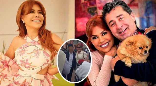 Magaly Medina causa furor en la plaza de Acho.