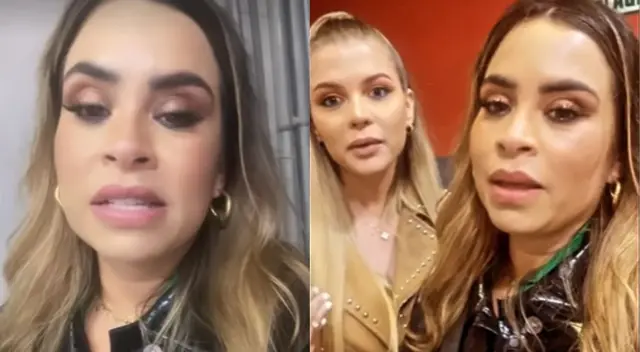 Ethel Pozo y Brunella Horna decepcionadas tras asistir al concierto de Bad Bunny.