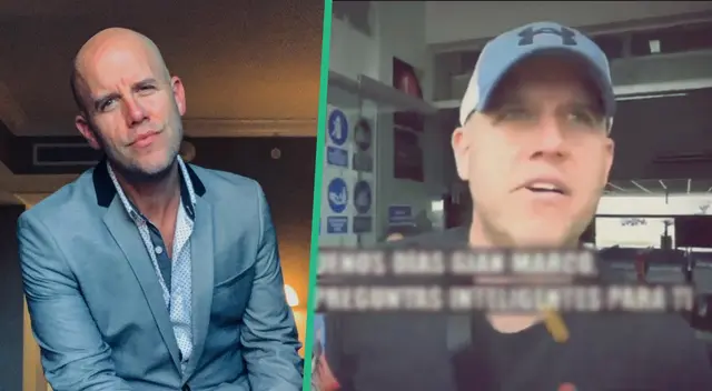 Reportero de Gigi y 'Peluchín' se cobra revancha y trolea a GianMarco: "Tenemos preguntas inteligentes para ti"