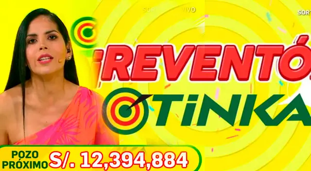 El pozo millonario de la Tinka reventó y un afortunado se llevó cerca de 12 millones de soles. El pozo millonario de la Tinka reventó y un afortunado se llevó cerca de 12 millones de soles.