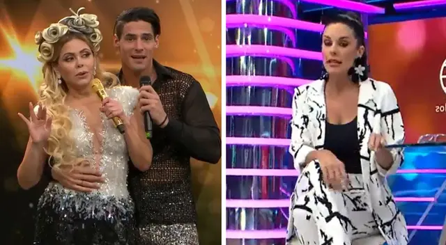 Rebeca Escribens le dio con palo a Facundo González. Rebeca Escribens le dio con palo a Facundo González.