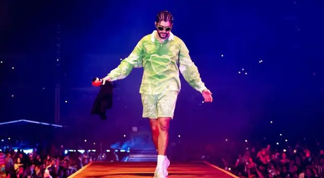 Bad Bunny en concierto Bad Bunny en concierto