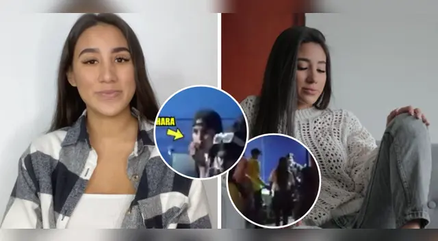 Samahara Lobatón se molesta con reportero de AYF.