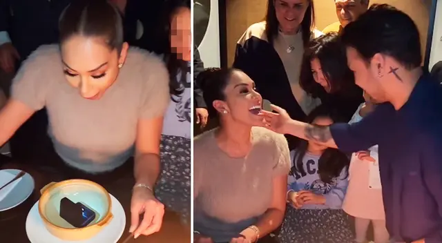 Ezio Oliva le propuso matrimonio a Karen Schwarz. Ezio Oliva le propuso matrimonio a Karen Schwarz.