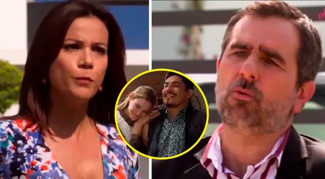 Diego Montalbán y Charito discuten. Diego Montalbán y Charito discuten.