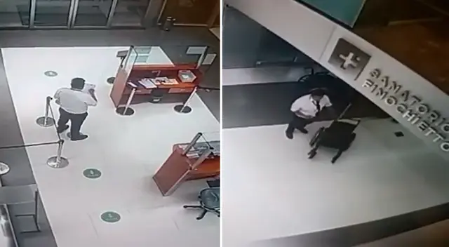 Las imágenes del sanatorio están siendo investigadas por las autoridades. Las imágenes del sanatorio están siendo investigadas por las autoridades.