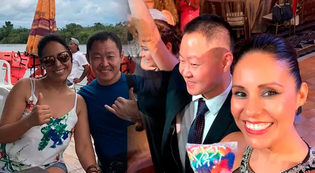 Erika Muñoz apareció en el Poder Judicial durante sentencia de Kenji Fujimori.