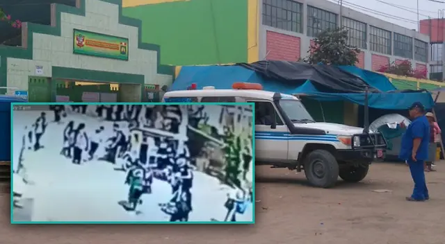 Escolares le pegan a estudiante de su mismo centro educativo en Ate y lo dejan grave. Escolares le pegan a estudiante de su mismo centro educativo en Ate y lo dejan grave.