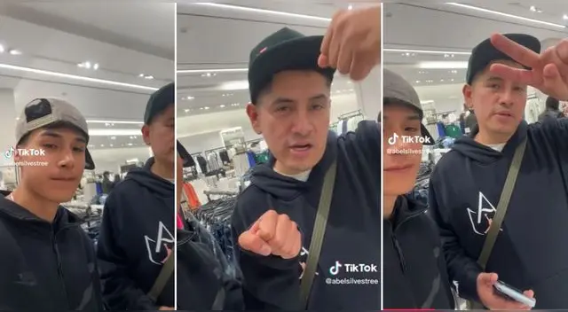 El muchacho se encontró con Gerald Oropeza y grabaron un video juntos haciendo que miles de usuarios en TikTok reaccionen.