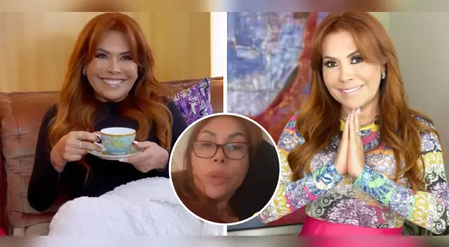 Magaly Medina está enferma. Magaly Medina está enferma.