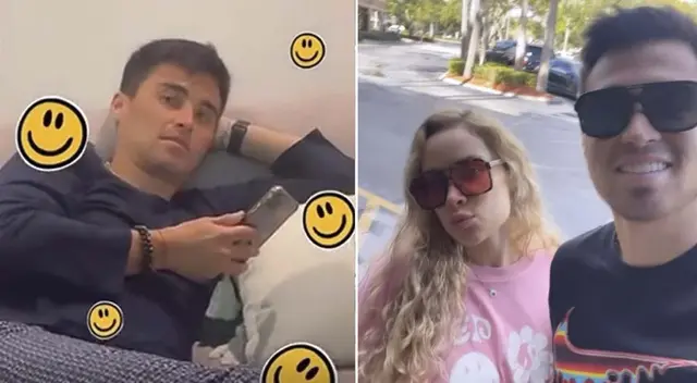 Ale Venturo reclama a Rodrigo Cuba por no hacerle masajes. Ale Venturo reclama a Rodrigo Cuba por no hacerle masajes.