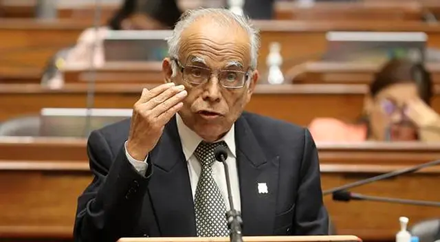 Aníbal Torres solicitó cuestión de confianza al Congreso