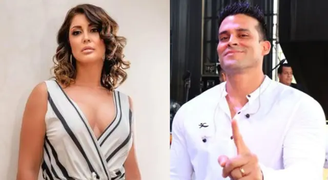 Karla Tarazona feliz con la idea de que su hijo sea cantante como Christian Domínguez.