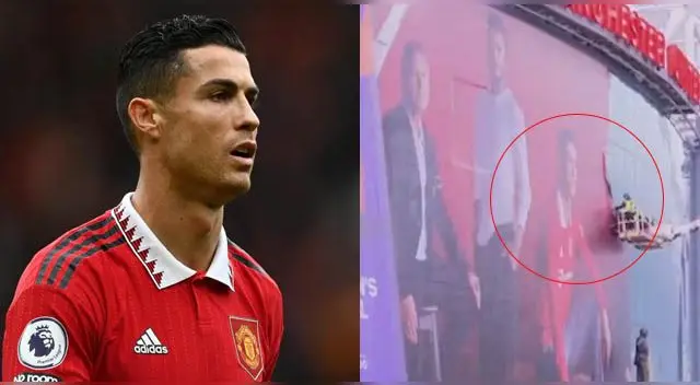 Ese fue el momento que la imagen del portugués fue sacada del recinto. Ese fue el momento que la imagen del portugués fue sacada del recinto.