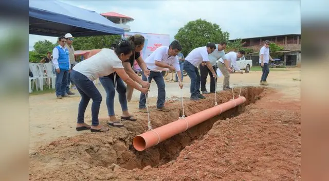 Se ejecuta dos importantes proyectos que optimizarán el servicio de agua potable en Pucallpa