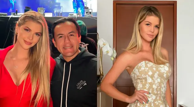Brunella Horna le escribió mensaje a Richard Acuña en Instagram donde le decía "te amo".