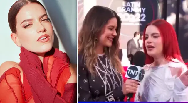 Nicole Zignago se luce en la alfombra roja.