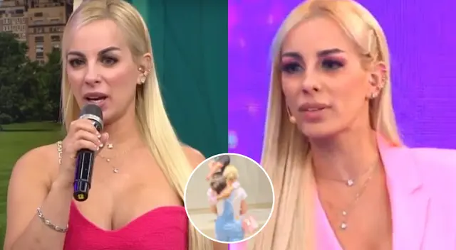 Dalia Durán fue captada con uno de sus hijos en brazos. Dalia Durán fue captada con uno de sus hijos en brazos.