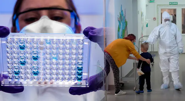 Paciente de adenovirus en el hospital