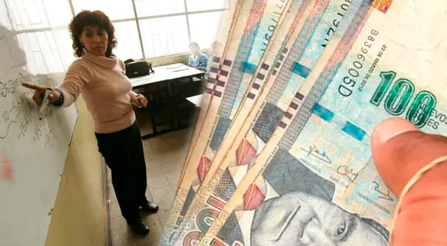 Conoce en qué fecha se hará el pago del Bono docente de S/950 soles.