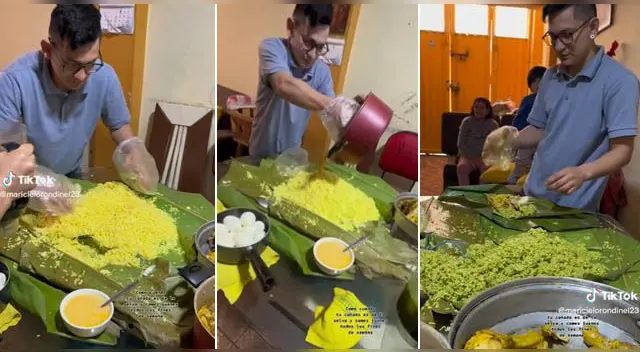 La preparación del juane llamó la atención en las redes sociales. La preparación del juane llamó la atención en las redes sociales.