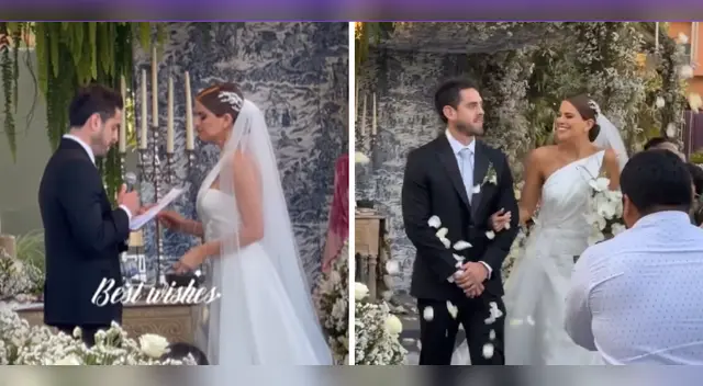 Valeria Piazza se casó. Valeria Piazza se casó.