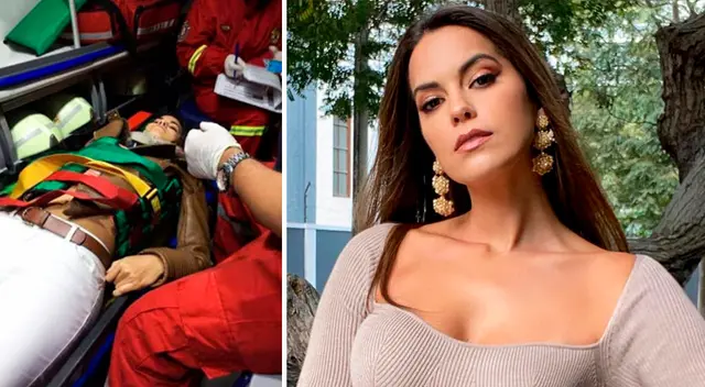 Valeria Piazza sufrió accidente automovilístico en el 2016.