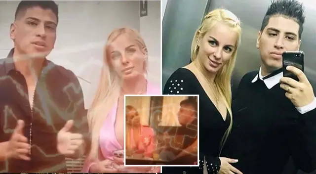 Dalia Durán y John Kelvin se reencontraron. Él le cantó y ella aplaudió el gesto.