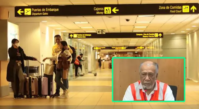 Autoridad de Corpac, Jorge Salinas