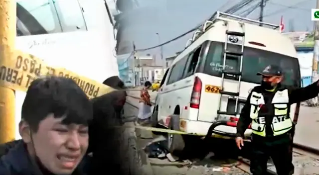 El trágico accidente de tránsito en Ate quedó registrado por las cámaras de seguridad situadas a pocos metros del lugar. El trágico accidente de tránsito en Ate quedó registrado por las cámaras de seguridad situadas a pocos metros del lugar.