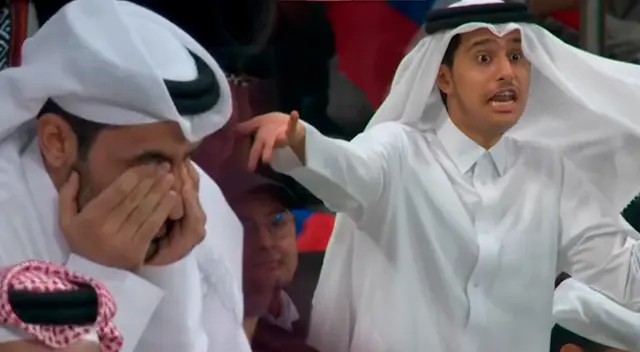 Cataríes no toleran que su selección sea humillada y se retiran del estadio.