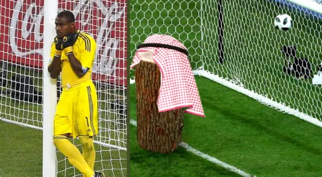 El portero de Qatar pertenece al Al-Sadd de la Liga de fútbol de su país. El portero de Qatar pertenece al Al-Sadd de la Liga de fútbol de su país.