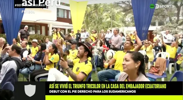 Ecuador ganó esta mañana a Qatar y empieza con buen resultado en el Grupo A.