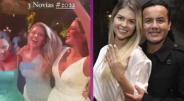 Brunella Horna emocionada por su próxima boda con Richard Acuña.