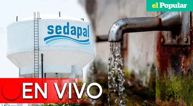 Mira los distritos afectados por corte de agua para mañana miércoles 16 de noviembre.