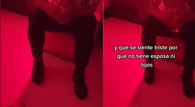 Hombre protagoniza peculiar escena que es viral en redes sociales.