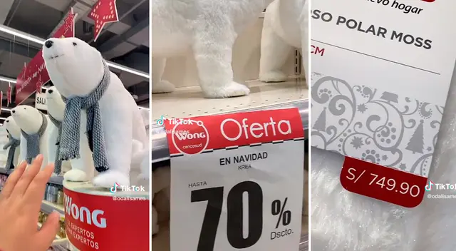 La joven grabó el momento en la tienda y se sorprendió por el precio.