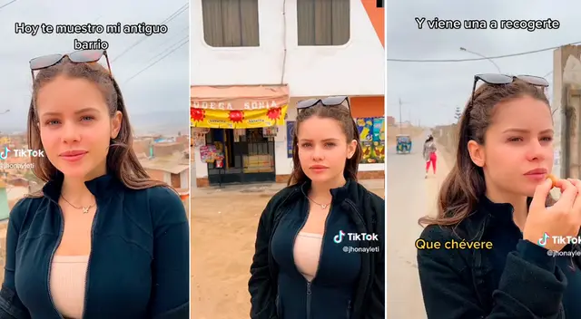 La ciudadana extranjera se mostró contento de conocer cosas nuevas en Ventanilla.