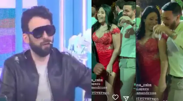 Tula Rodríguez y Mario Irivarren en la boda de Valeria Piazza Tula Rodríguez y Mario Irivarren en la boda de Valeria Piazza