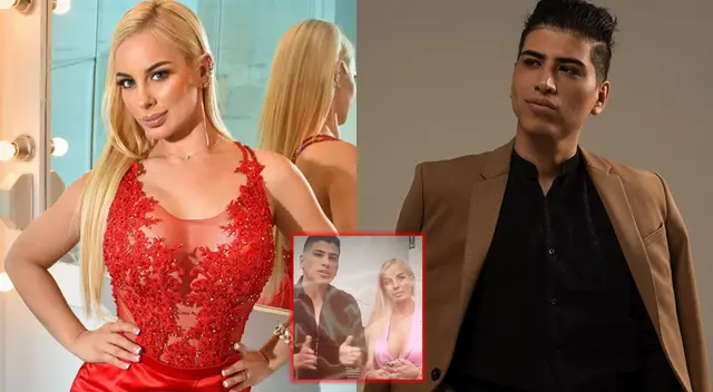 John Kelvin y Dalia Durán se reencontraron en un centro de conciliación.