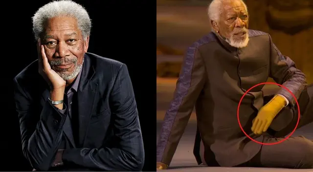 Morgan Freeman: La razón por la que usó un guante en la inauguración del Mundial Qatar 2022.