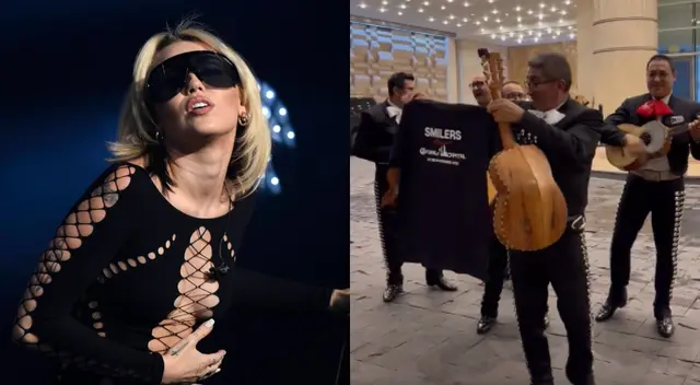 Miley Cyrus protagonizó llamativo momento.