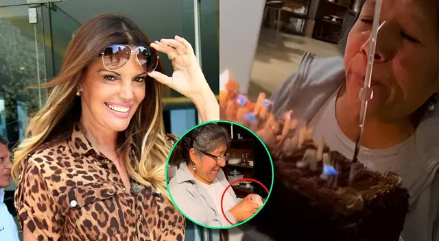 Jessica Newton no puede con su genio y recordó frase a seguidora al celebrar a su nana.