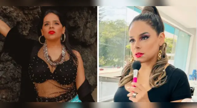 Giuliana Rengifo se defiende.