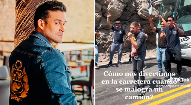 Christian Domínguez y su orquesta sorprenden.